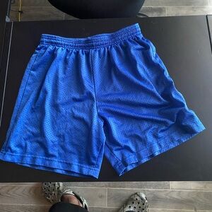 Blue Men's Athletic Shorts